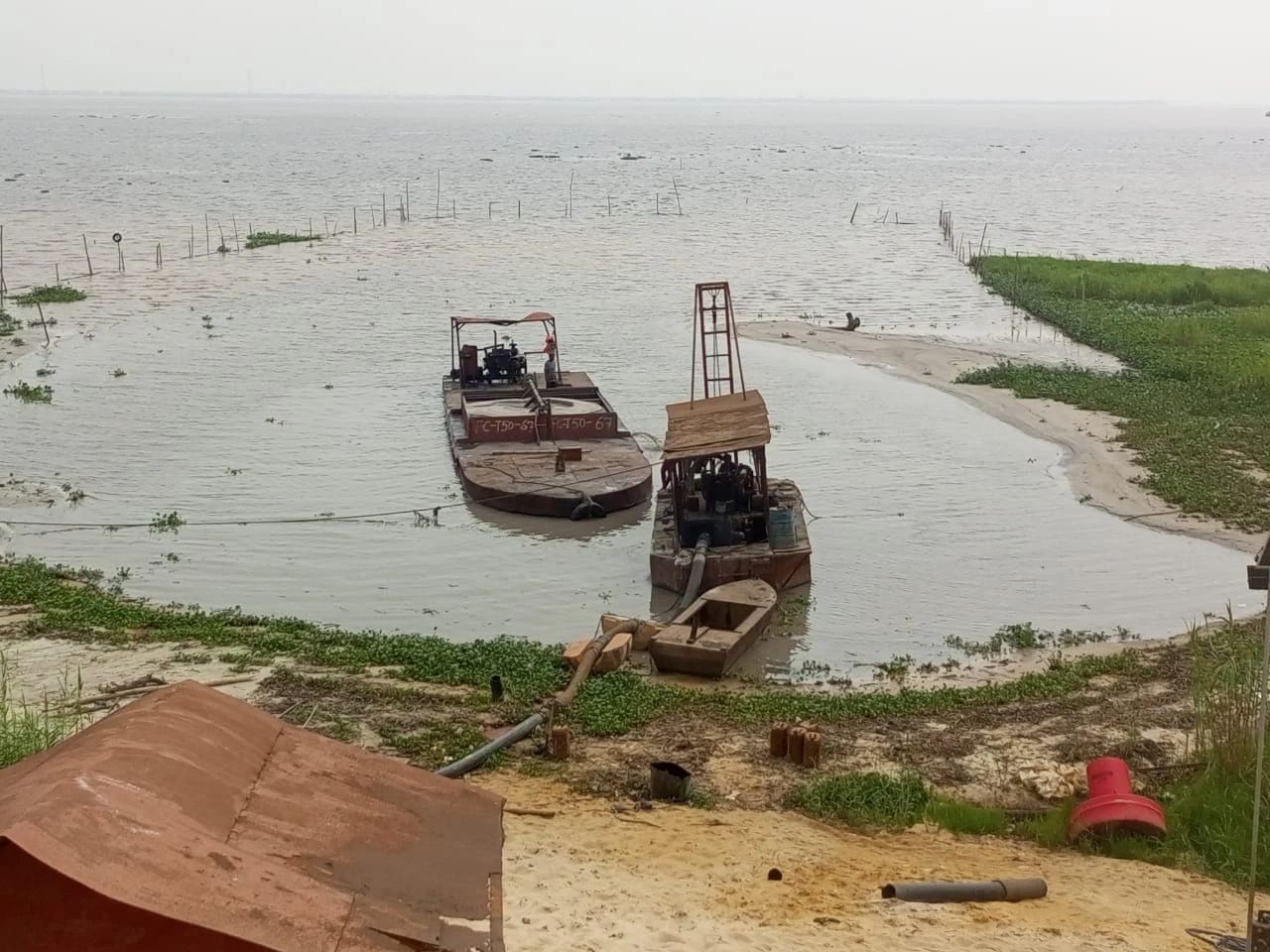 Shoreline at Ijede Site